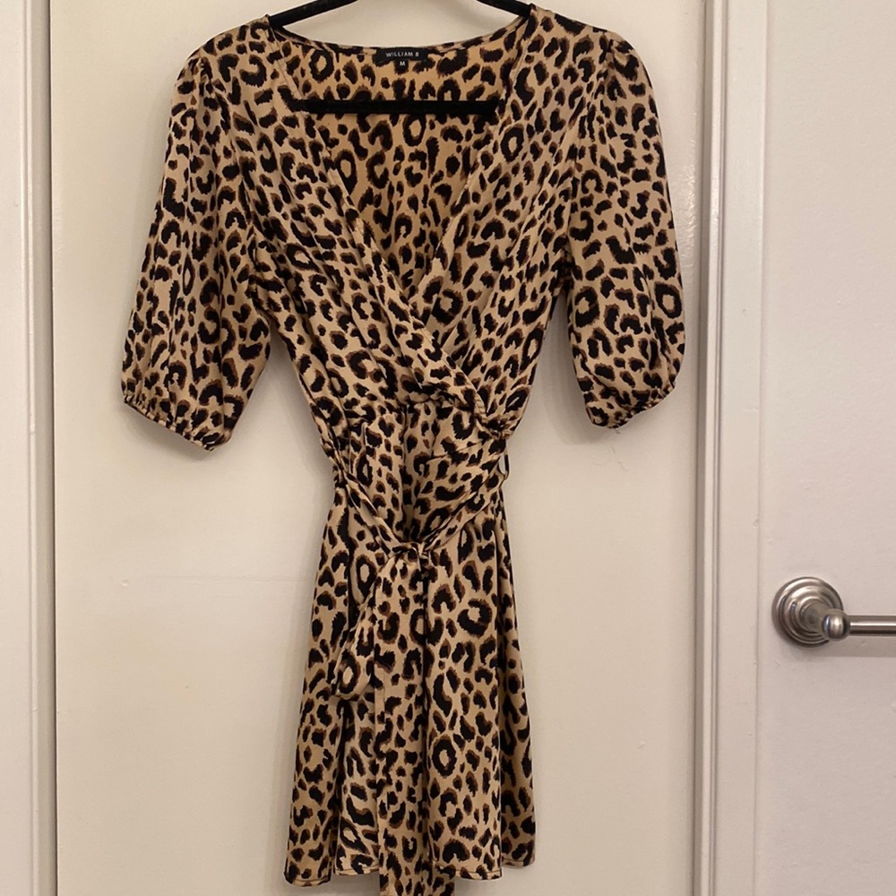 Leopard Wrap Dress